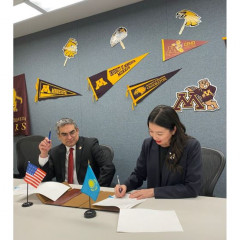 Ақтөбеде оқу орны Миннесота университетімен бірлескен жобаны қолға алды