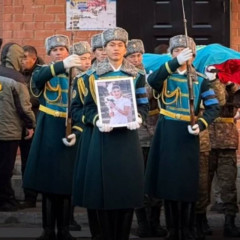 Астанада фельдшер Ұлдана Мырзуанды ақтық сапарға шығарып салды