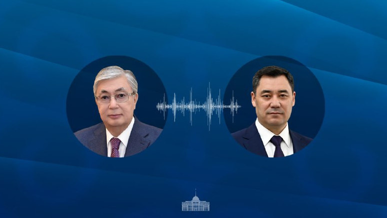 Мемлекет басшысы Қырғызстан президентімен телефон арқылы сөйлесті